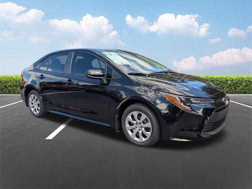 Midnight Black Metallic 2026 Toyota Corolla LE