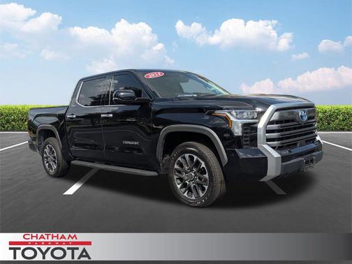 Midnight Black Metallic 2024 Toyota Tundra Hybrid Limited