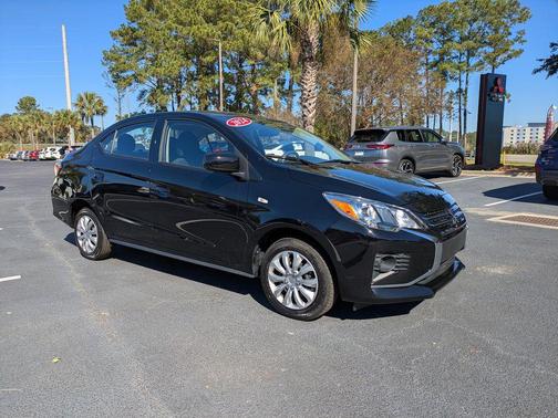 Jet Black Metallic 2024 Mitsubishi Mirage G4 LE