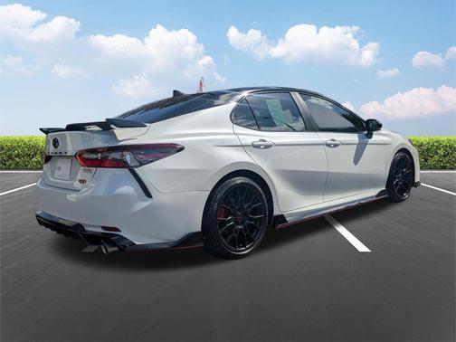 Wind Chill Pearl/Midnight Black Metallic 2021 Toyota Camry TRD