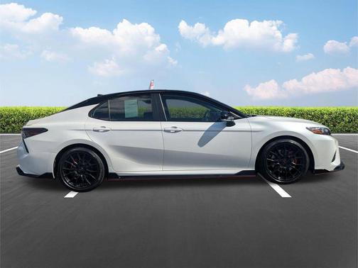 Wind Chill Pearl/Midnight Black Metallic 2021 Toyota Camry TRD