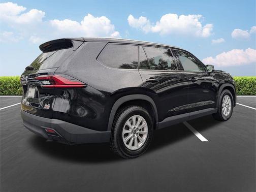 Midnight Black Metallic 2025 Toyota Grand Highlander XLE
