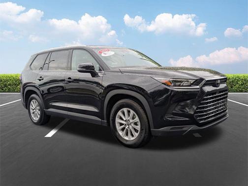 Midnight Black Metallic 2025 Toyota Grand Highlander XLE