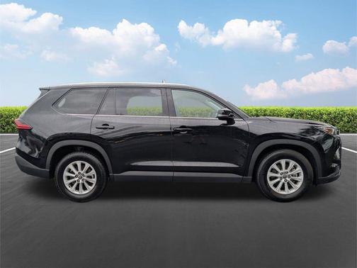Midnight Black Metallic 2025 Toyota Grand Highlander XLE