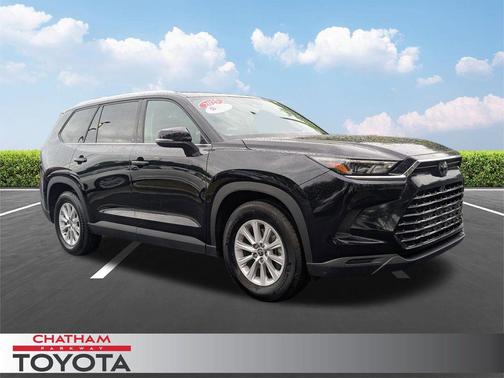 Midnight Black Metallic 2025 Toyota Grand Highlander XLE