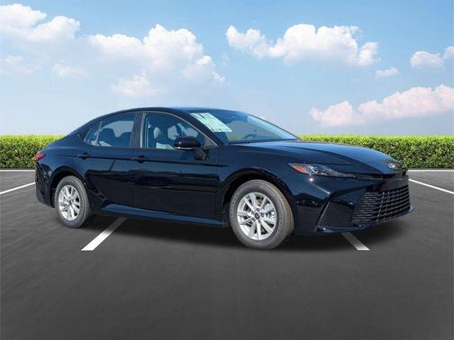 Midnight Black Metallic 2026 Toyota Camry LE