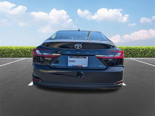 Midnight Black Metallic 2026 Toyota Camry LE