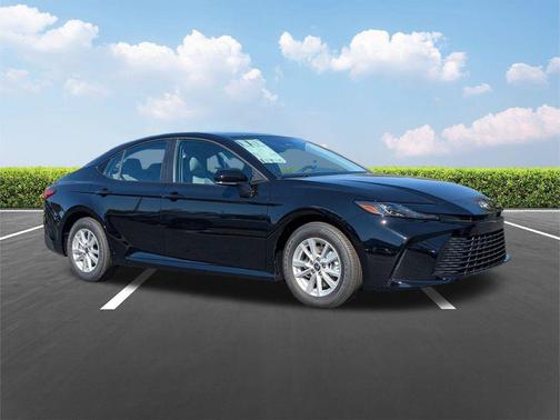 Midnight Black Metallic 2026 Toyota Camry LE