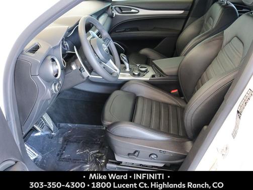 Alfa White 2019 Alfa Romeo Stelvio Ti Sport