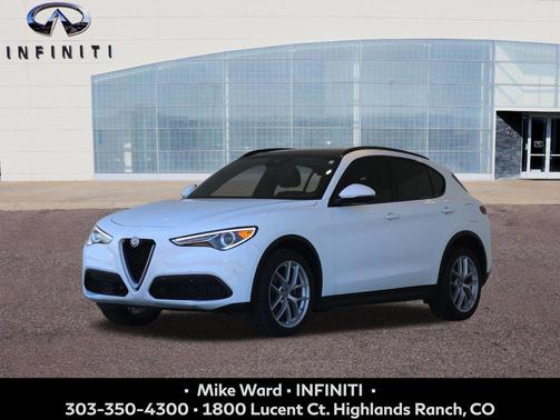 Alfa White 2019 Alfa Romeo Stelvio Ti Sport