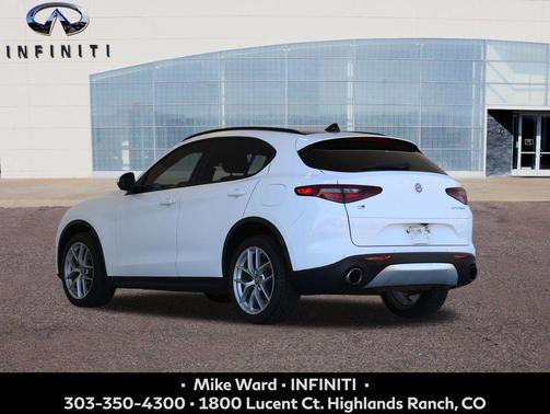 Alfa White 2019 Alfa Romeo Stelvio Ti Sport