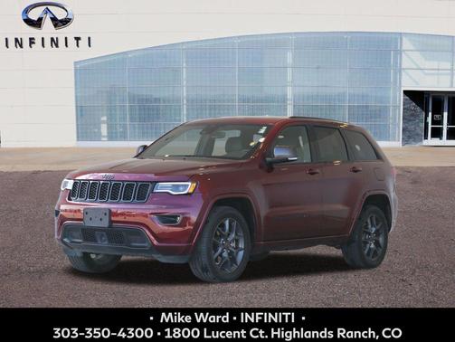 Velvet Red Pearlcoat 2021 Jeep Grand Cherokee 80th Anniversary 4x4