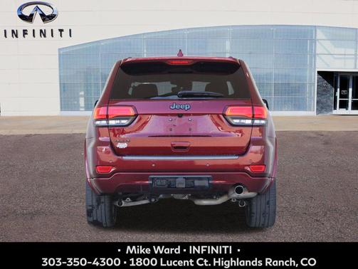 Velvet Red Pearlcoat 2021 Jeep Grand Cherokee 80th Anniversary 4x4