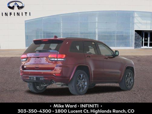 Velvet Red Pearlcoat 2021 Jeep Grand Cherokee 80th Anniversary 4x4