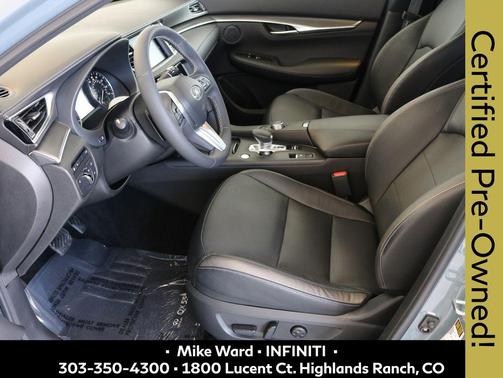Slate Gray 2023 INFINITI QX55 LUXE