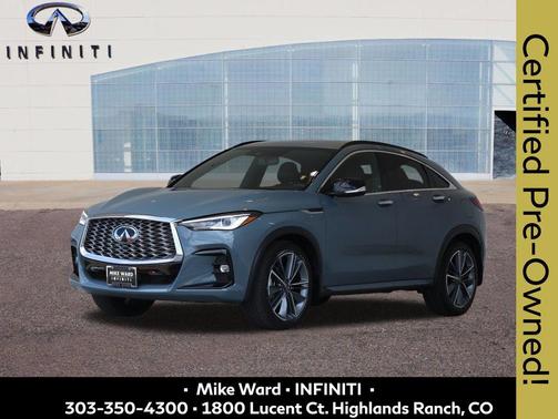Slate Gray 2023 INFINITI QX55 LUXE