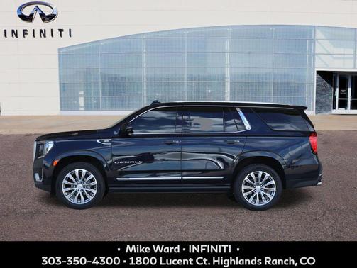 Midnight Blue Metallic 2021 GMC Yukon Denali