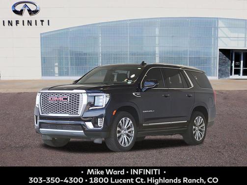 Midnight Blue Metallic 2021 GMC Yukon Denali