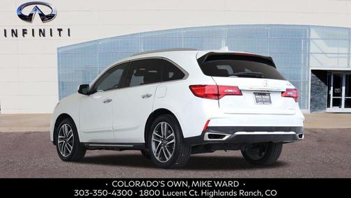 White Diamond Pearl 2017 Acura MDX 3.5L w/Advance Package