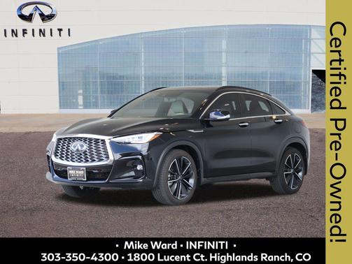 Black Obsidian 2023 INFINITI QX55 ESSENTIAL