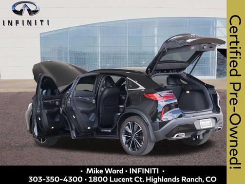 Black Obsidian 2023 INFINITI QX55 ESSENTIAL