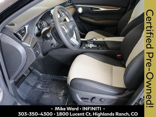 Black Obsidian 2023 INFINITI QX55 ESSENTIAL