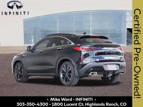 Black Obsidian 2023 INFINITI QX55 ESSENTIAL