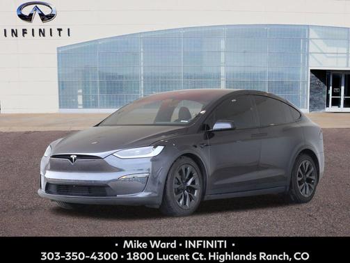 Stealth Grey 2024 Tesla Model X Long Range