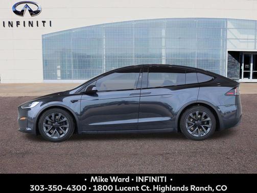 Stealth Grey 2024 Tesla Model X Long Range