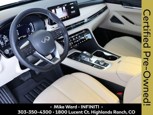 Mineral Black 2025 INFINITI QX60 SENSORY