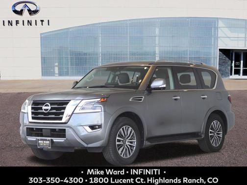 Gun Metallic 2024 Nissan Armada SL 4WD