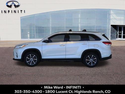 Blizzard Pearl 2019 Toyota Highlander XLE