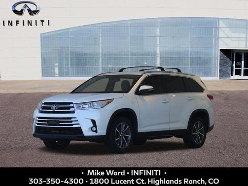 Blizzard Pearl 2019 Toyota Highlander XLE