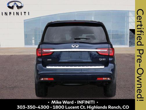 Hermosa Blue 2023 INFINITI QX80 SENSORY AWD