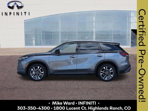 Graphite Shadow 2025 INFINITI QX60 Luxe