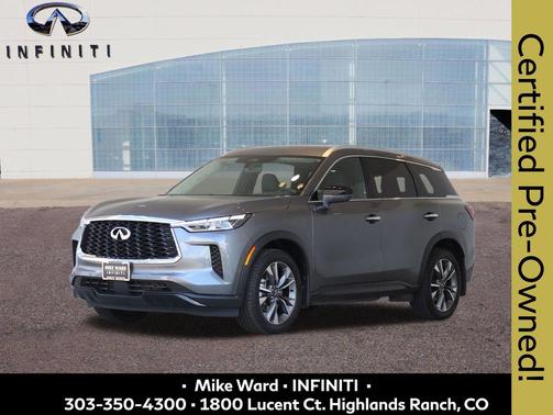 Graphite Shadow 2025 INFINITI QX60 Luxe