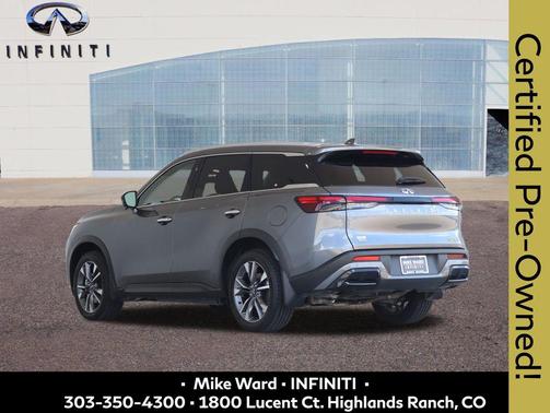 Graphite Shadow 2025 INFINITI QX60 Luxe