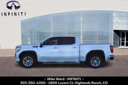 White Frost Tricoat 2020 GMC Sierra 1500 Denali