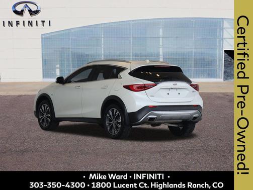 Majestic White 2019 INFINITI QX30 LUXE