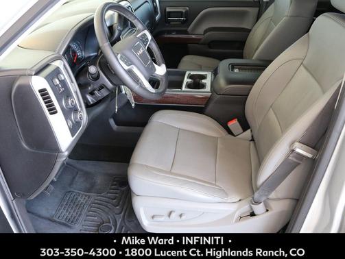 Quicksilver Metallic 2017 GMC Sierra 1500 SLT