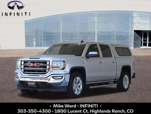 Quicksilver Metallic 2017 GMC Sierra 1500 SLT