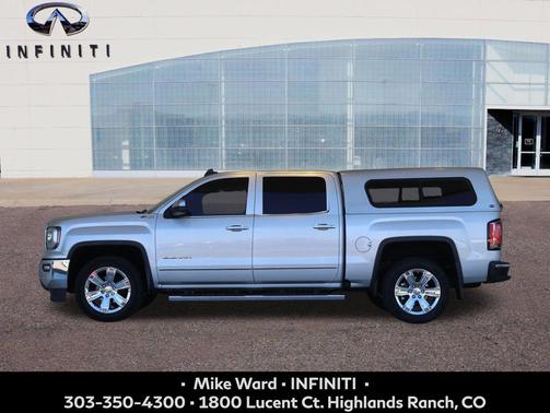 Quicksilver Metallic 2017 GMC Sierra 1500 SLT