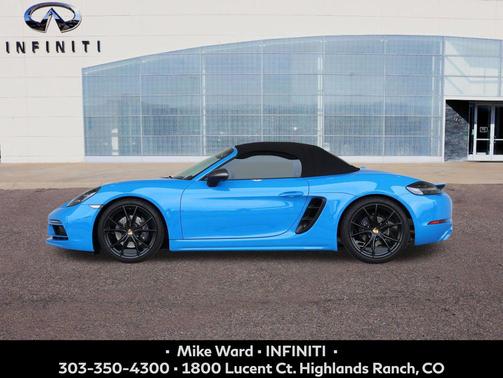 Shark Blue 2022 Porsche 718 Boxster T