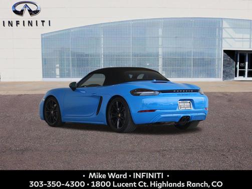 Shark Blue 2022 Porsche 718 Boxster T
