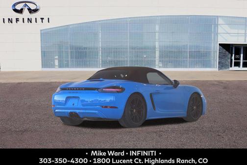 Shark Blue 2022 Porsche 718 Boxster T