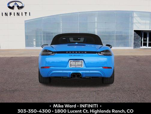 Shark Blue 2022 Porsche 718 Boxster T