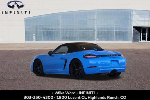 Shark Blue 2022 Porsche 718 Boxster T