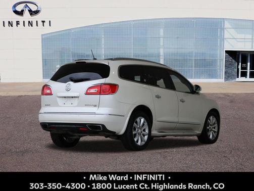 White Diamond Tricoat 2014 Buick Enclave Premium