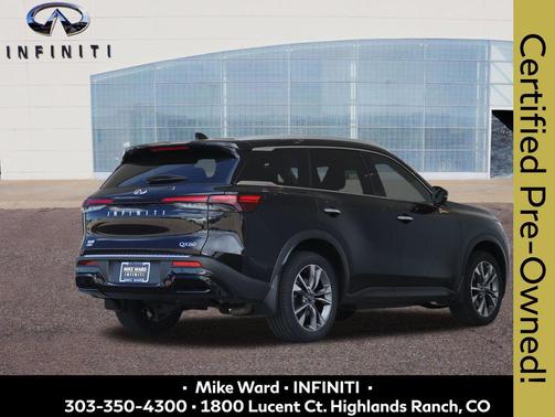 Mineral Black 2023 INFINITI QX60 Luxe