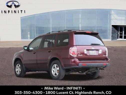 Dark Cherry Pearl 2007 Honda Pilot EX-L